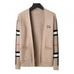 homme burberry pulls gilets open style pony